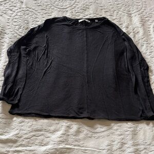 Vince Black Long Sleeve Women's Top Gently Loved S Soft Pima Cotton